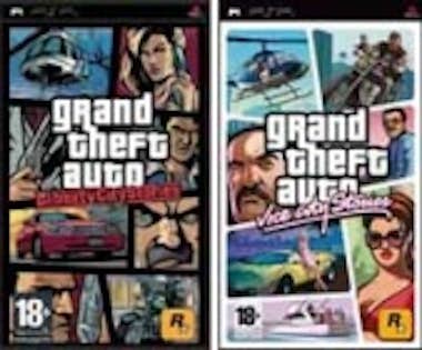 PSP GTA Vice City Stories + GTA Liberty City Stories PSP GTA Vice City Stories + GTA Liberty City Stories
