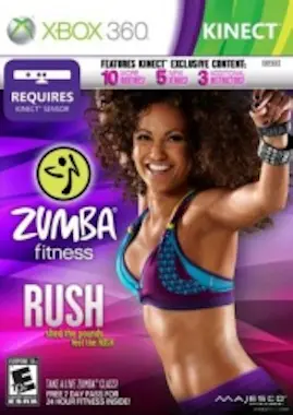 XBOX 360 KINECT Zumba Fitness Rush XBOX 360 KINECT Zumba Fitness Rush