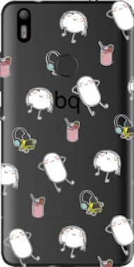 Croqueta & Empanadilla Carcasa TPU Bq Aquaris X Croqueta & Empanadilla Carcasa TPU Bq Aquaris X
