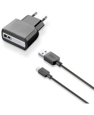 Cellularline USB charger kit 1A - Micro USB Cellularline USB charger kit 1A - Micro USB
