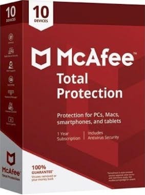 McAfee McAfee Total Protection 2018 1año(s) Base license McAfee McAfee Total Protection 2018 1año(s) Base license