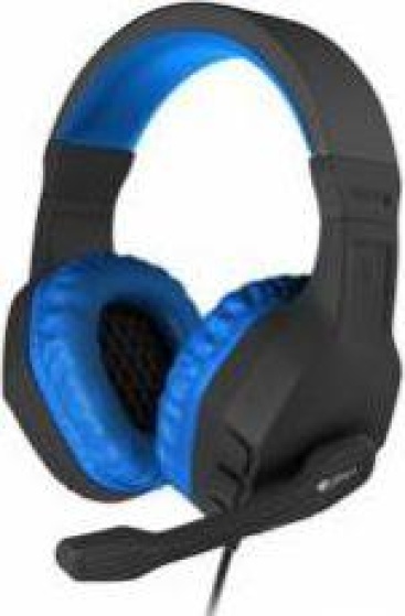 auriculares con microfono genesis argon 200 gaming azules mini jack 35mm x2