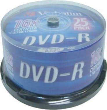 Verbatim Verbatim DVD-R Matt Silver 4.7GB DVD-R 25pieza(s) Verbatim Verbatim DVD-R Matt Silver 4.7GB DVD-R 25pieza(s)