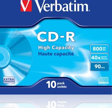 Verbatim Verbatim CD-R High Capacity CD-R 800MB 10pieza(s) Verbatim Verbatim CD-R High Capacity CD-R 800MB 10pieza(s)
