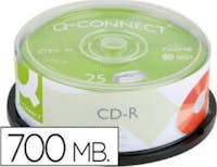 Connect Connect CD-R 700 MB 52x Spindle 25 pieces CD-R 700
