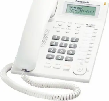 Panasonic Panasonic KX-TS880 Blanco Identificador de llamada Panasonic Panasonic KX-TS880 Blanco Identificador de llamada