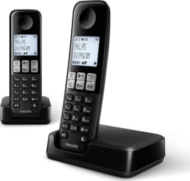 Philips Philips Teléfono inalámbrico D2302B/23 Philips Philips Teléfono inalámbrico D2302B/23