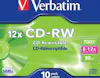 Verbatim Verbatim CD-RW 12x 700 MB 10 pieza(s) Verbatim Verbatim CD-RW 12x 700 MB 10 pieza(s)