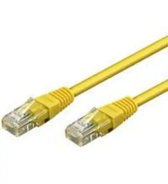 GooBay Goobay CAT 6-050 UTP Yellow 0.50m cable de red 0,5 GooBay Goobay CAT 6-050 UTP Yellow 0.50m cable de red 0,5