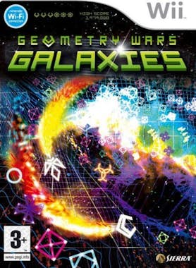 Generica Vivendi Geometry Wars: Galaxies, Wii vídeo juego B Generica Vivendi Geometry Wars: Galaxies, Wii vídeo juego B