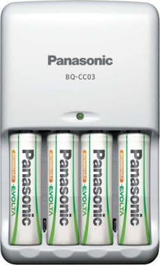 Panasonic Panasonic BQ-CC03 Blanco Cargador de baterías para Panasonic Panasonic BQ-CC03 Blanco Cargador de baterías para