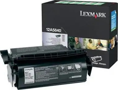 Lexmark Lexmark 12A5840 cartucho de tóner 10000 páginas Ne Lexmark Lexmark 12A5840 cartucho de tóner 10000 páginas Ne