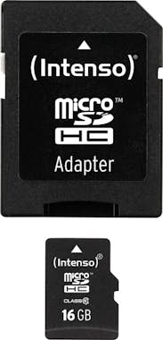 Intenso Intenso 16GB MicroSDHC memoria flash Clase 10 Intenso Intenso 16GB MicroSDHC memoria flash Clase 10