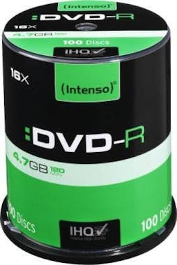 Intenso Intenso DVD-R 4.7GB 4,7 GB 100 pieza(s) Intenso Intenso DVD-R 4.7GB 4,7 GB 100 pieza(s)