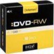 Intenso Intenso DVD-RW 4.7GB, 4x 4,7 GB 10 pieza(s)