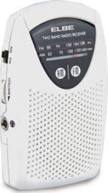 Elbe ELBE RF-50 radio Portátil Analógica Negro, Blanco Elbe ELBE RF-50 radio Portátil Analógica Negro, Blanco
