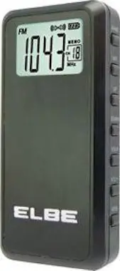 Elbe ELBE RF-70 radio Portátil Digital Negro Elbe ELBE RF-70 radio Portátil Digital Negro