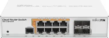 Mikrotik Mikrotik CRS112-8P-4S-IN Gigabit Ethernet (10/100/ Mikrotik Mikrotik CRS112-8P-4S-IN Gigabit Ethernet (10/100/