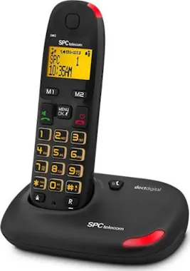 SPC Telefono Inalámbrico Con Pantalla y teclado retroi SPC Telefono Inalámbrico Con Pantalla y teclado retroi