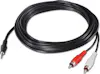 Nanocable Nanocable 10.24.0305 cable de audio 5 m 3.5mm 2 x Nanocable Nanocable 10.24.0305 cable de audio 5 m 3.5mm 2 x