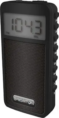 Brigmton Brigmton BT-126 Portátil Digital Negro radio Brigmton Brigmton BT-126 Portátil Digital Negro radio