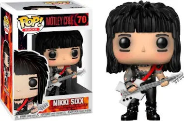 Funko FUNKO Pop! Rocks: Mötley Crüe - Nikke Sixx Figuras Funko FUNKO Pop! Rocks: Mötley Crüe - Nikke Sixx Figuras
