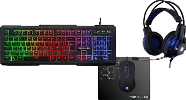 The G-Lab The G-Lab Combo Xenon USB QWERTY Francés Negro The G-Lab The G-Lab Combo Xenon USB QWERTY Francés Negro