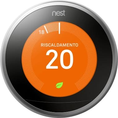 Generica Nest T3010IT termoestato Wi-Fi Acero inoxidable Generica Nest T3010IT termoestato Wi-Fi Acero inoxidable