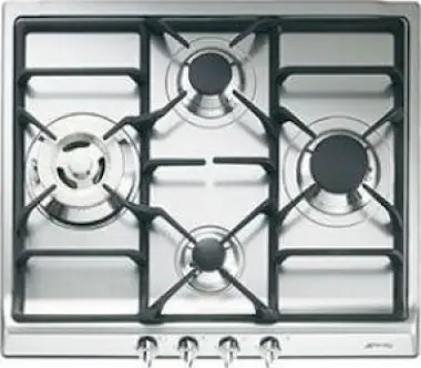 SMEG Smeg SR60GHS hobs Integrado Encimera de gas Acero SMEG Smeg SR60GHS hobs Integrado Encimera de gas Acero