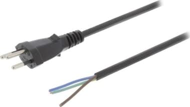 Valueline Cable de Alimentación Suizo CH Tipo 12 - - 3 m Neg Valueline Cable de Alimentación Suizo CH Tipo 12 - - 3 m Neg