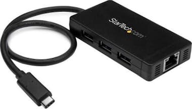StarTech.com StarTech.com Concentrador USB 3.0 de 3 Puertos con StarTech.com StarTech.com Concentrador USB 3.0 de 3 Puertos con