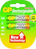 GP Batteries GP Batteries NiMH rechargeable batteries AA baterí GP Batteries GP Batteries NiMH rechargeable batteries AA baterí