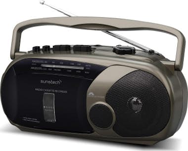 Sunstech Sunstech CSM100 grabadora Cassette deck 1 cubierta Sunstech Sunstech CSM100 grabadora Cassette deck 1 cubierta