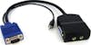 StarTech.com StarTech.com Mini Duplicador Divisor de Vídeo VGA StarTech.com StarTech.com Mini Duplicador Divisor de Vídeo VGA