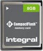 Integral Integral 8GB CF memoria flash CompactFlash Integral Integral 8GB CF memoria flash CompactFlash