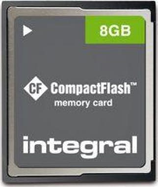 Integral Integral 8GB CF memoria flash CompactFlash Integral Integral 8GB CF memoria flash CompactFlash