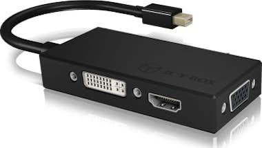 ICY BOX ICY BOX IB-AC1032 Mini DisplayPort DVI-D + VGA (D- ICY BOX ICY BOX IB-AC1032 Mini DisplayPort DVI-D + VGA (D-