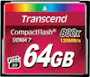 Transcend Transcend 64GB 800x CF memoria flash CompactFlash Transcend Transcend 64GB 800x CF memoria flash CompactFlash