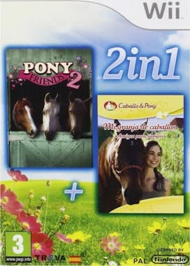 Koch Media 2 en 1 Mi Granja Caballos + Pony Friends 2 Wii Koch Media 2 en 1 Mi Granja Caballos + Pony Friends 2 Wii