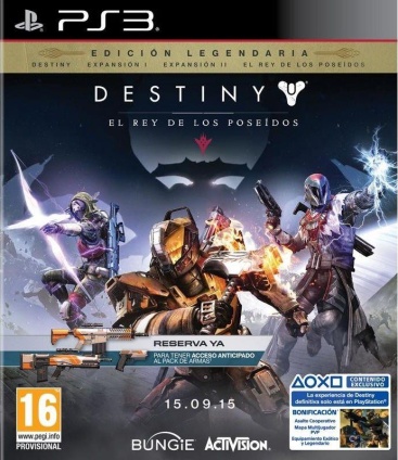 activision destiny el rey de los poseidos ed legendaria p