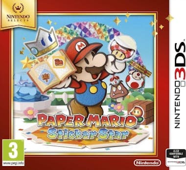 Nintendo Paper Mario Sticker Star Selects 3Ds Nintendo Paper Mario Sticker Star Selects 3Ds