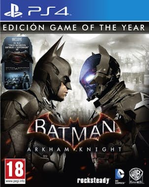 Warner Bros Batman: Arkham Knight Goty Ps4 Warner Bros Batman: Arkham Knight Goty Ps4