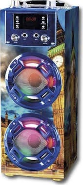 Go-Rock Altavoz bluetooth karaoke Go-Rock GR-WSK125 Azul Go-Rock Altavoz bluetooth karaoke Go-Rock GR-WSK125 Azul
