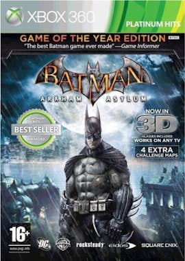 Warner Bros Batman Arkham Asylum Goty Ed. X360 Warner Bros Batman Arkham Asylum Goty Ed. X360