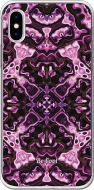 BeCool Funda Silicona iPhone XS - BeCool Caleidoscopio R BeCool Funda Silicona iPhone XS - BeCool Caleidoscopio R