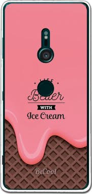 BeCool Funda silicona Sony Xperia XZ3 - Becool Helado de BeCool Funda silicona Sony Xperia XZ3 - Becool Helado de