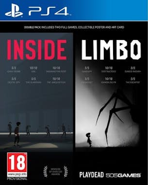 505 Games Inside + Limbo - Double Pack (PS4) 505 Games Inside + Limbo - Double Pack (PS4)