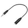 Avizar Cable adaptador Jack 3,5 mm macho a Jack 3,5 mm he Avizar Cable adaptador Jack 3,5 mm macho a Jack 3,5 mm he