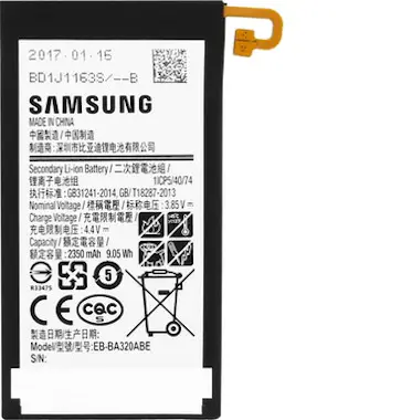 Samsung Batería original Samsung para Samsung Galaxy A3 20 Samsung Batería original Samsung para Samsung Galaxy A3 20