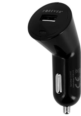 Forever Cargador para coche con puerto USB 2.1A Universal Forever Cargador para coche con puerto USB 2.1A Universal